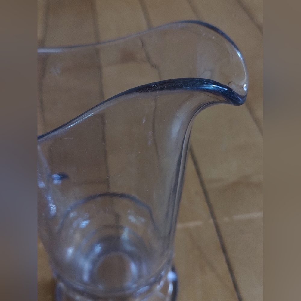Antique EAPG Small Glass Serving Pitcher - Picture 6 of 7